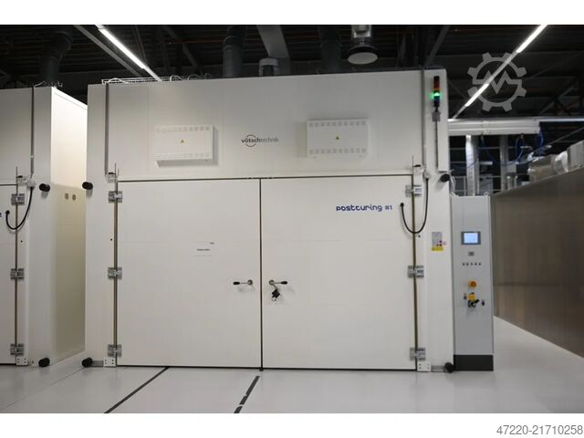 Circulatielucht-kameroven 200°C Elektrische oven Vötsch VTU 375/230/135 mit 11,6m³