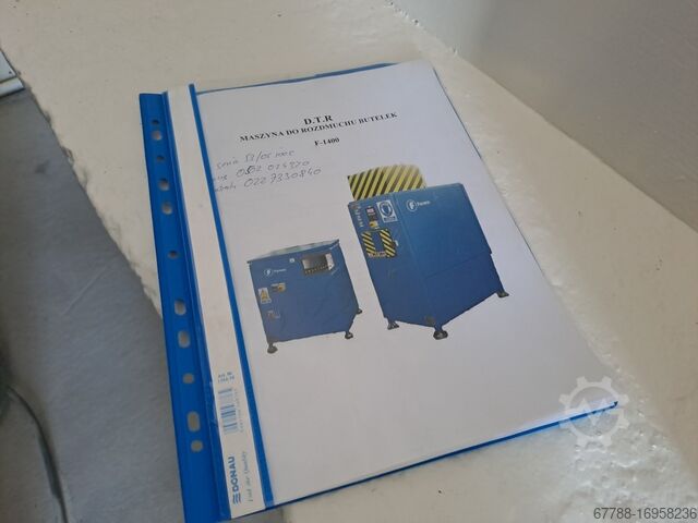 Halvautomatisk formblåsningsmaskin 2 x 5 L FERENC F-1400