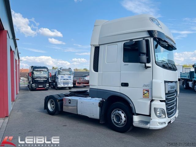 Standard dragbil DAF XF 460 SSC*Standklima*Tank 845L*DTCO 4.1*