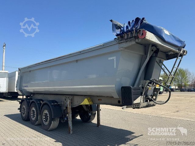 Damperli yarı römork Schmitz Cargobull Tipper Steel half pipe body 25m³