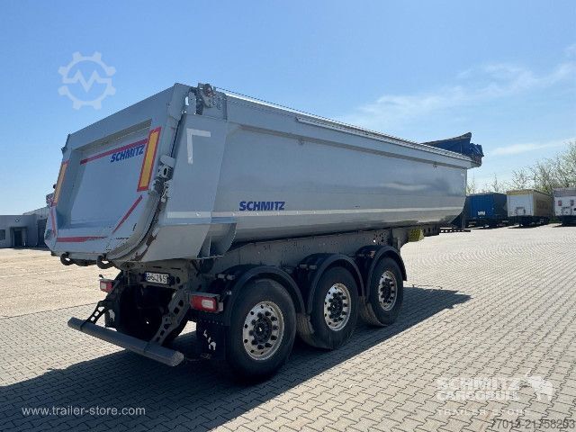 Damperli yarı römork Schmitz Cargobull Tipper Steel half pipe body 25m³