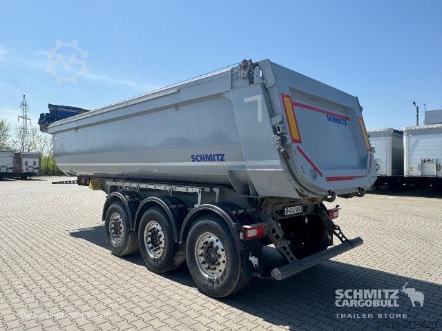 Damperli yarı römork Schmitz Cargobull Tipper Steel half pipe body 25m³