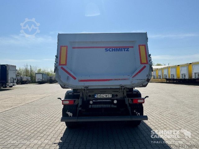 Damperli yarı römork Schmitz Cargobull Tipper Steel half pipe body 25m³