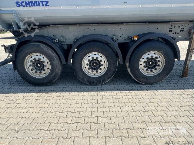Damperli yarı römork Schmitz Cargobull Tipper Steel half pipe body 25m³