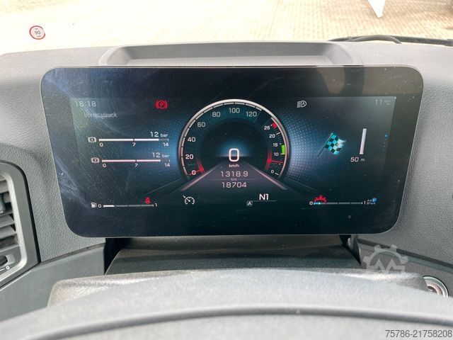 Camion benne à bras amovible MERCEDES-BENZ Arocs 3345 6x6 BB/ Hyva 26-51-S/ Kran Hydr.