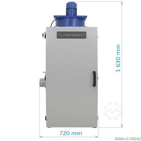 Extraction, filter system LandReko DE-30 230V / 400 V
