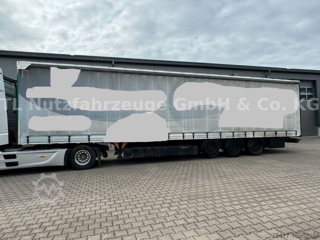 Nyitott ponyvás félpótkocsi BERGER SAPL 24LTMN light*Mega*Edscha Verdeck*Lift*