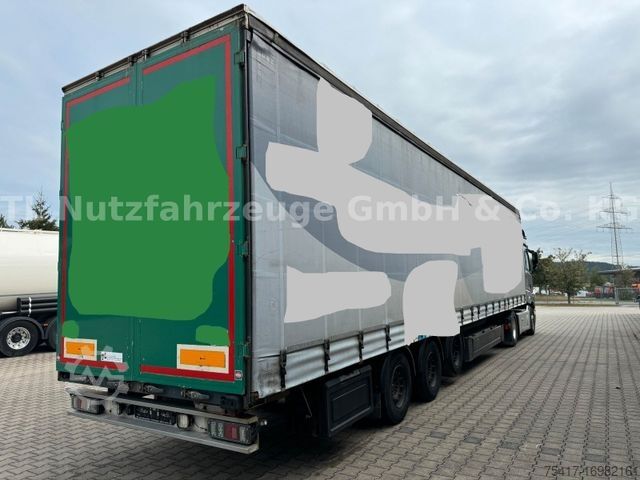 Nyitott ponyvás félpótkocsi BERGER SAPL 24LTMN light*Mega*Edscha Verdeck*Lift*