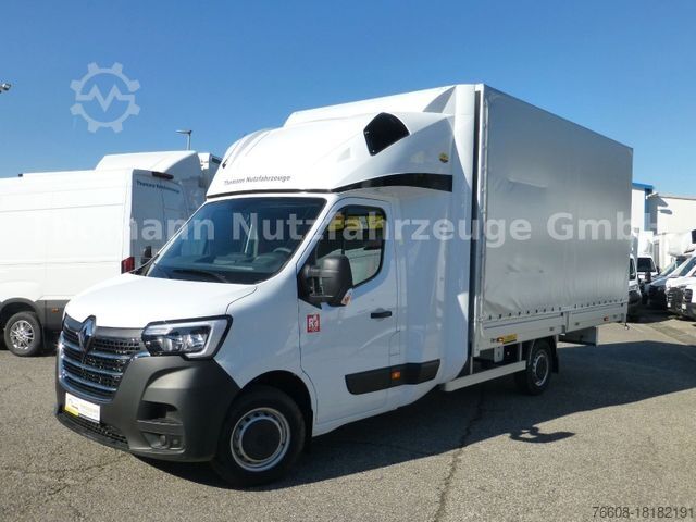 Curtain sider van RENAULT Pritsche Plane mit Schlafkabine hinten