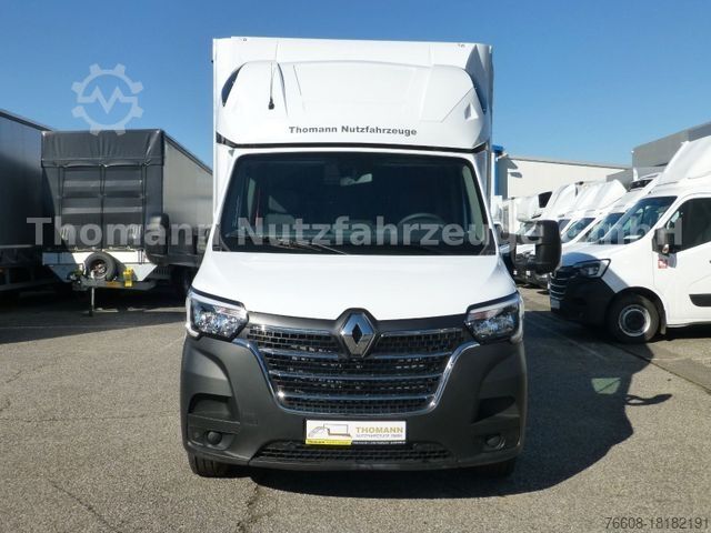 Curtain sider van RENAULT Pritsche Plane mit Schlafkabine hinten