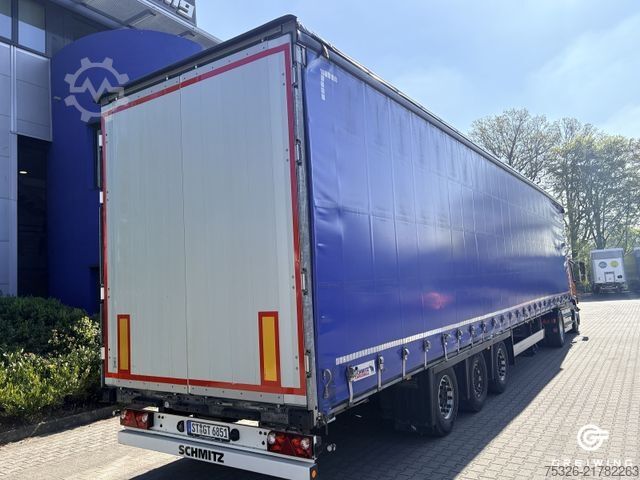 Open oplegger met zeil SCHMITZ CARGOBULL SCS 24/L - 13.62 Mega Lift XL