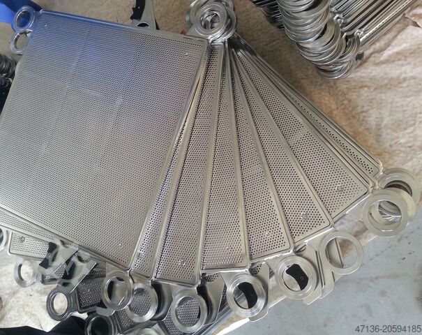 Płyta filtracyjna 600 x 600 Orion stal nierdzewna SEEMA neu