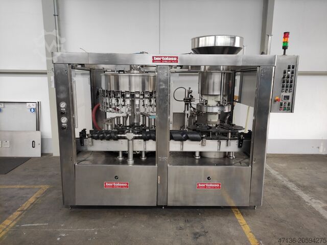 Monoblock 25 filler - 4 corker Bertolaso SYNCRONIA 25/4