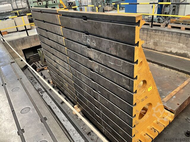 Aufspannwinkel Bohrwerkswinkel Aufspann  2500mm hoch bis 60t Teilegewicht