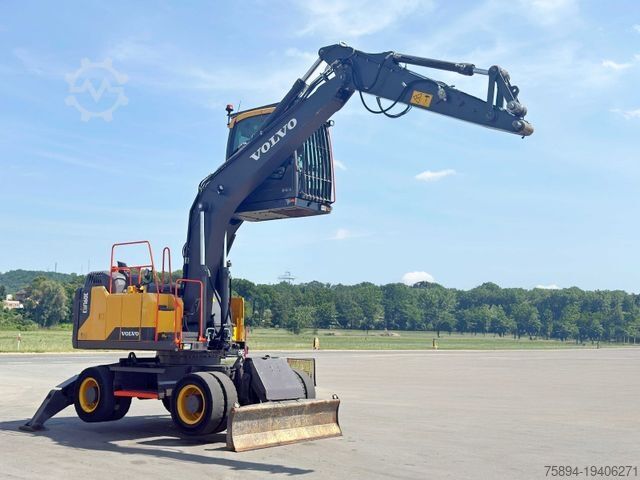 Mobiele graafmachine VOLVO EW 160 E* Umschlagbagger * TOPZUSTAND