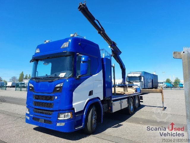 Speciallastbil Scania R 450 B6x2*4NB mit Kran Palfinger PK 13.501K