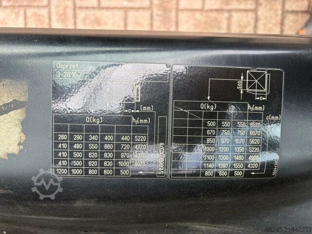 VS-22849 Empilhadeira elétrica triplex Still RX50-16 COMPACT STILL RX50-16