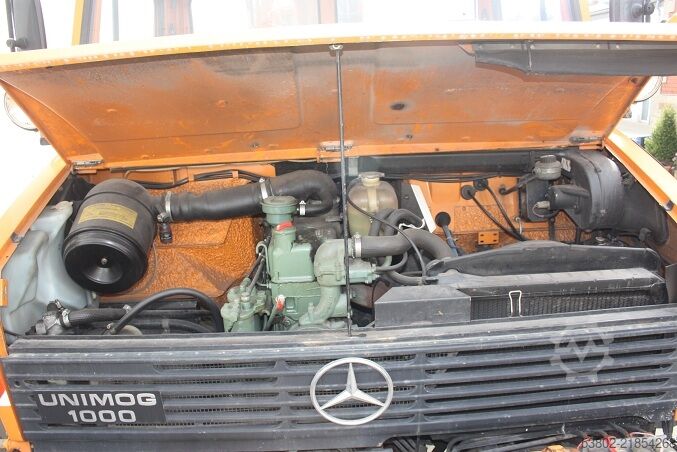 Unimog Klaus koparka z ładowaczem czołowym Mercedes-Benz Unimog U424/U1000