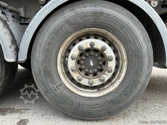 Kipper Auflieger SCHMITZ SGF S3 ALU KIPPMULDE 34M³, LIFTACHSE, HARDOXBODEN, ROLLPLANE, PODEST