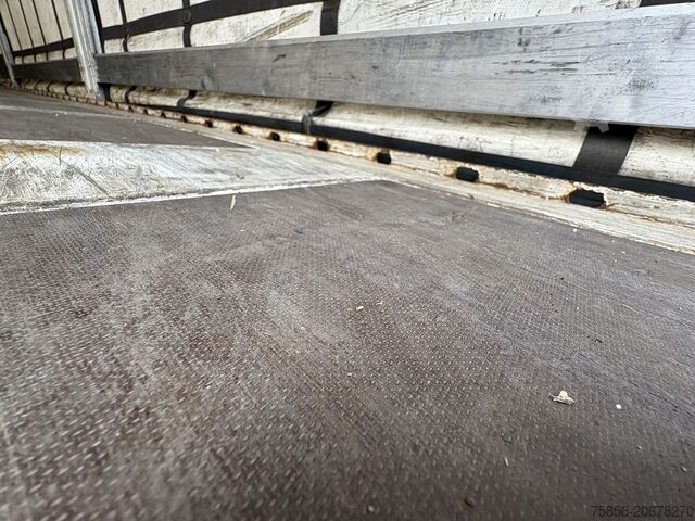 Csere karosszéria platformmal és ponyvával Krone Jumbo 3m Innenhöhe Hubdach Edscha