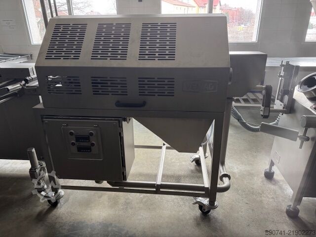 Dolum makinesi + şekillendirici + separatör Kompletna linia do produkcji hamburgerów Roobot 500 + FM250 + SC261