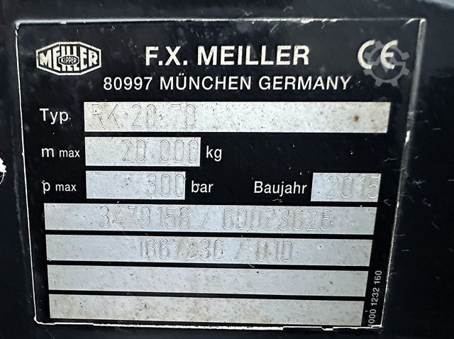 Autocamion cu cârlig pentru containere MAN 26.440 TGS 6x4