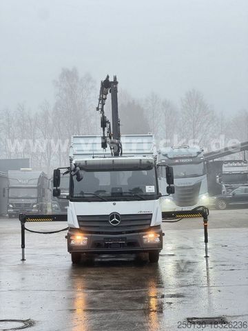 Three-sided tipper truck MERCEDES-BENZ Atego 823 4x2 Meiller DSK,HIAB-Ladekran *NEU*