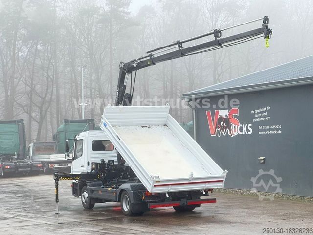 Three-sided tipper truck MERCEDES-BENZ Atego 823 4x2 Meiller DSK,HIAB-Ladekran *NEU*