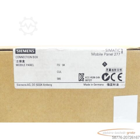 Componente Siemens Siemens 6AV6671-5AE00-0AX0 Anschluss-Box DP Basic SN:C-D7UB0126 - ! -