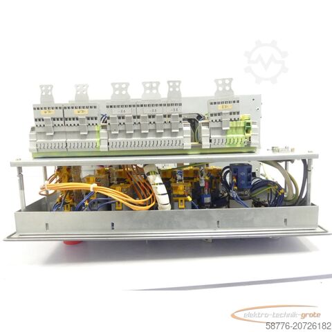 Componente Siemens Siemens 6AV7671-4AA01-1AV0 Display F-Nr LB P1100510918 10 + 2x Schlü. + SP0842N