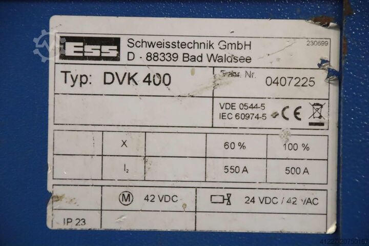 Máquina de soldar a gás de proteção 350 A ESS Pulsarc 350