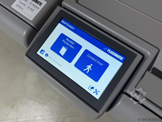 Document finishing system Plockmatic PBM350