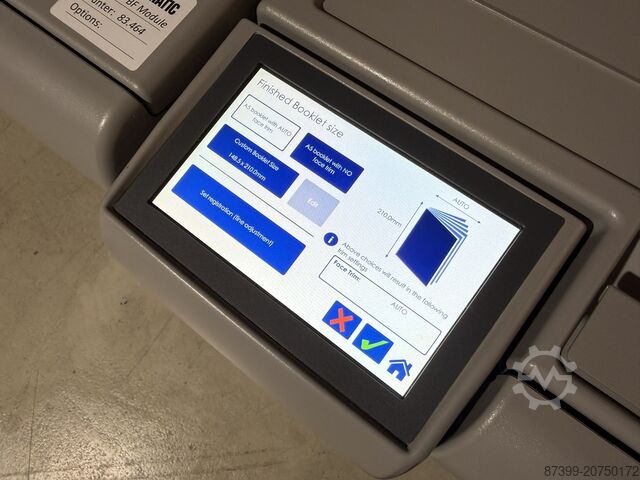 Document finishing system Plockmatic PBM350