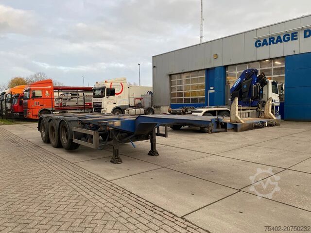 Přeprava kontejnerů Nooteboom FT-43-03V / 2x Extendable / 1x Lift Axle / BPW ...