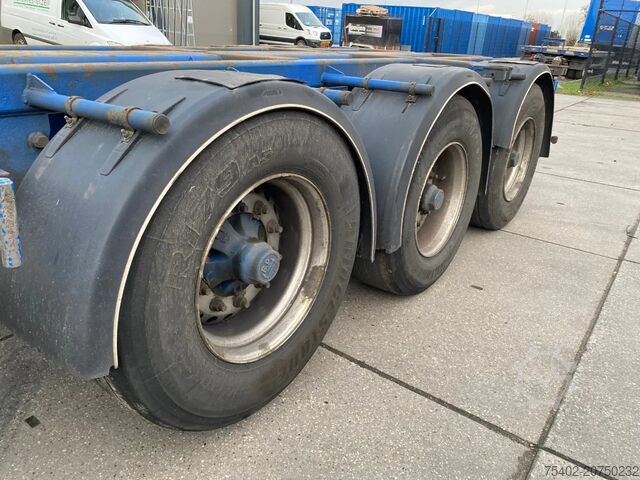 Přeprava kontejnerů Nooteboom FT-43-03V / 2x Extendable / 1x Lift Axle / BPW ...