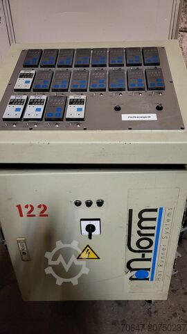 Hot runner device for 20 channels m-form HCS20