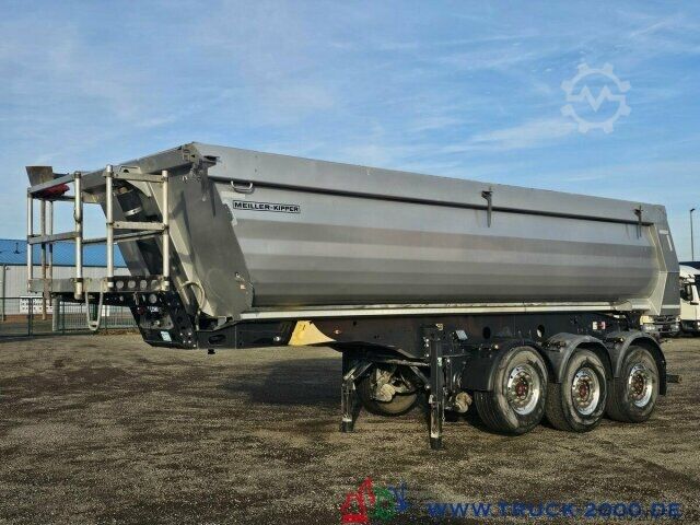 Kippers oplegger Meiller Meiller KISA3 Stahlmulde 23 m³ Plane -SAF Achsen