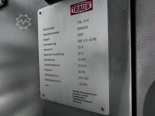 Placeholder Traub TNK 12k