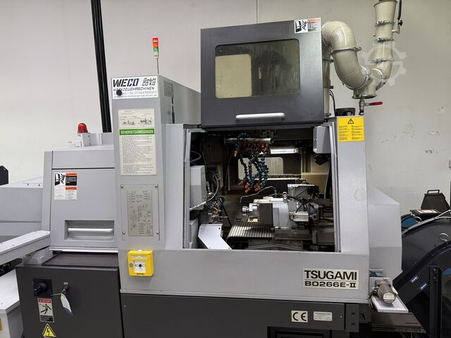 CNC turning automatic lathe TSUGAMI B0266E-II