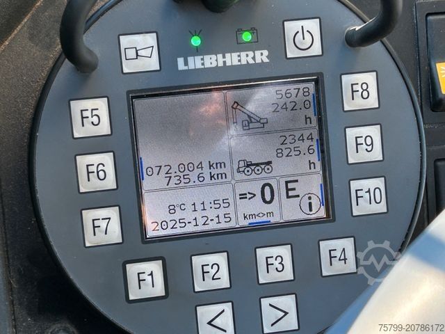 Truck mounted crane LIEBHERR Mobilkran LTC 1050-3.1 50t Kran hat nur 3300 h