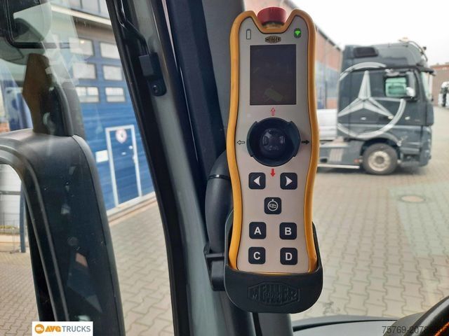 Camião porta-contentores de gancho RENAULT T 480 6X2 Meiller Lenkachse hydr. Verriegelung