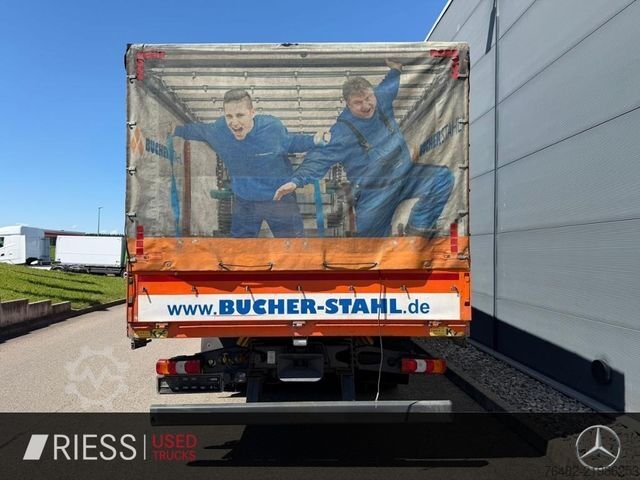 Samochód dostawczy z plandeką MERCEDES-BENZ Mercedes Benz 3 Achser 6x2 AUT LM