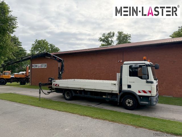 Autokranwagen MAN TGL 8.180 Hiab 055 D4 14m * 3 Sitzer * AHK 11 t