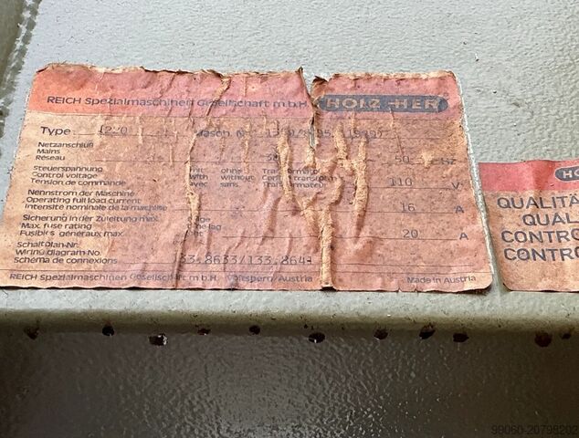 Vertical panel saw HOLZ-HER supercut 1220