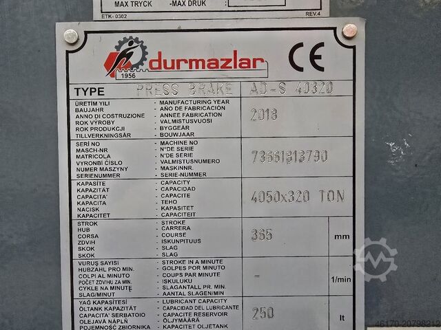 Kantbank DURMA AD-S 40320