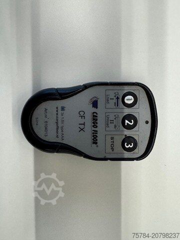 Oplegger met walking floor KNAPEN SCHUBBODEN 92QM, CARGOFLOOR,  LIFT-LENK, FUNK, BPW, TÜV NEU