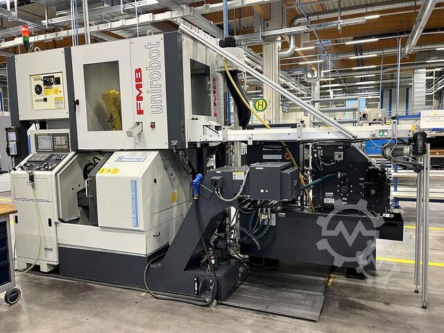 CNC-Hartdrehmaschine Hardinge GT27SP GG-134HS + FMB FANUC UNIROBOT