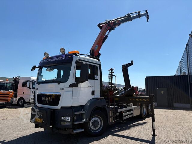 Sistema a braccio con gancio MAN TGS 26.320 + 6x4 FRONT TRACTION + STEERING/LIFT...