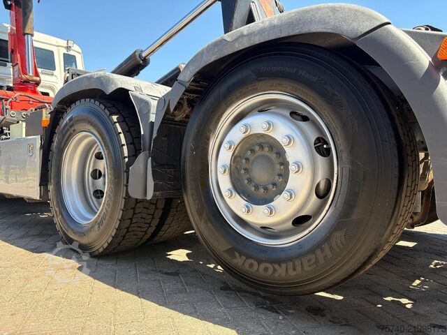 System med krogarm MAN TGS 26.320 + 6x4 FRONT TRACTION + STEERING/LIFT...
