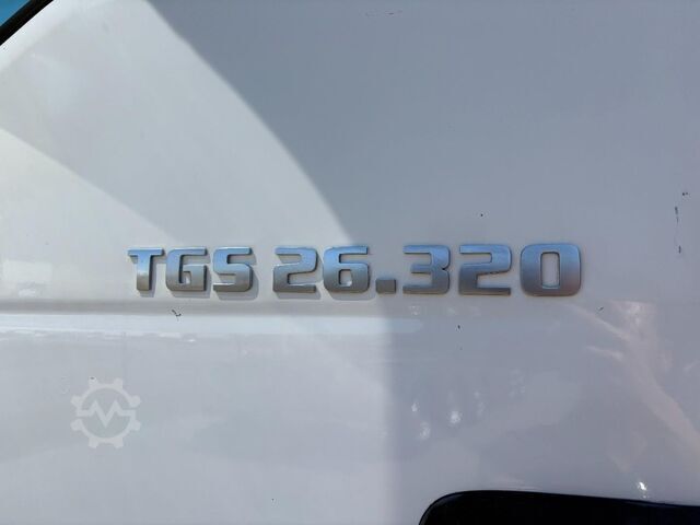 System med krogarm MAN TGS 26.320 + 6x4 FRONT TRACTION + STEERING/LIFT...